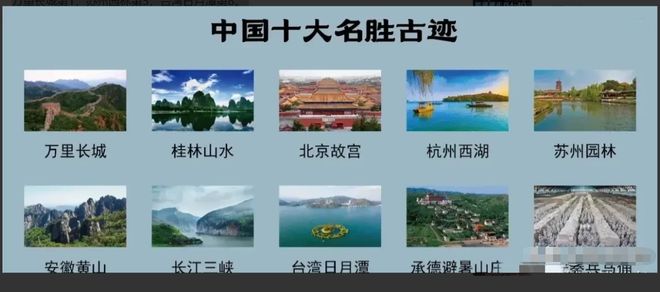 6686体育我国十大名胜古迹！(图1)